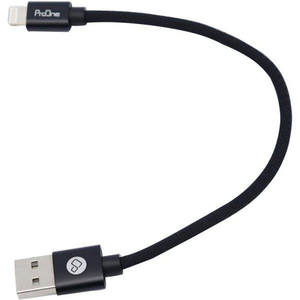 کابل کوتاه آیفونی ProOne S01 Series PCC120 20cm ا ProOne S01 Series PCC120 20cm USB To Lightning cable