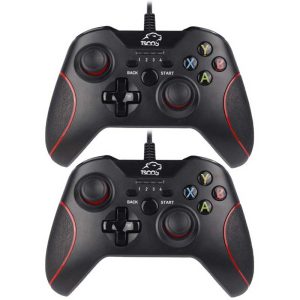 دسته بازی دو تایی تسکو مدل GAME PAD TSCO TG-120 X2 ا Tsco TG-120 X2 Double GamePad