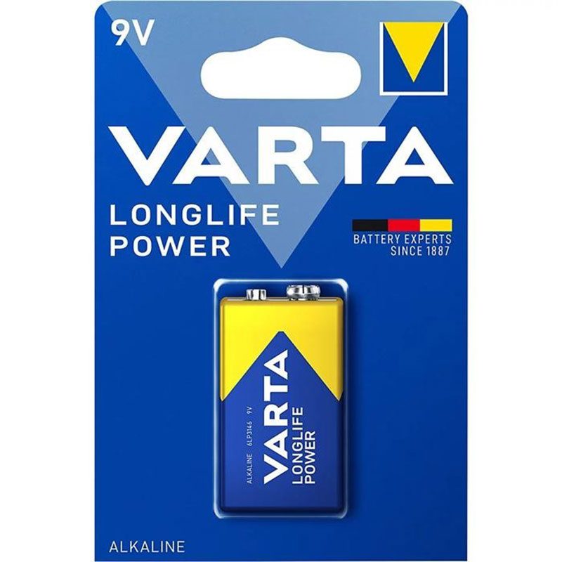 باطری کتابی وارتا Longlife ا Varta Longlife 9V Alkaline Battery — تصویر 2