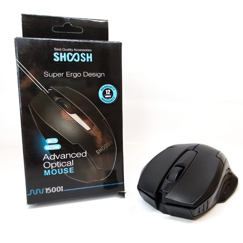 ماوس سیمی شوش SHOOSH M25 ا SHOOSH M25 wired mouse