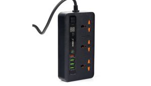 سیکاس کالا چند راهی برق هیسکا مدل CH-5520 ا HISKA power socket model CH-5520 کد 7092