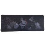 ماوس پد طرح نقشه Grey Globe ا 40*90 Grey Globe Gaming Mat — تصویر 2