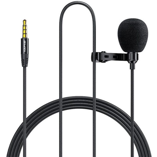 میکروفن یقه ای Awei MK1 ا Awei MK1 Microphone — تصویر 3