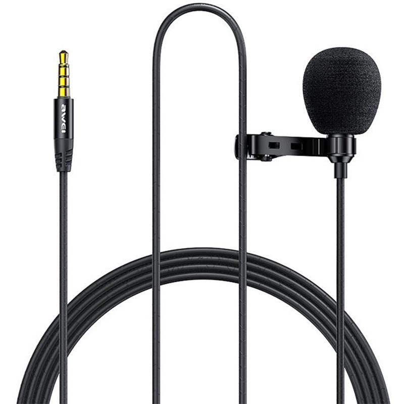 میکروفن یقه ای Awei MK1 ا Awei MK1 Microphone کد 7144 - سیکاس کالا میکروفن یقه ای Awei MK1 ا Awei MK1 Microphone — تصویر 3