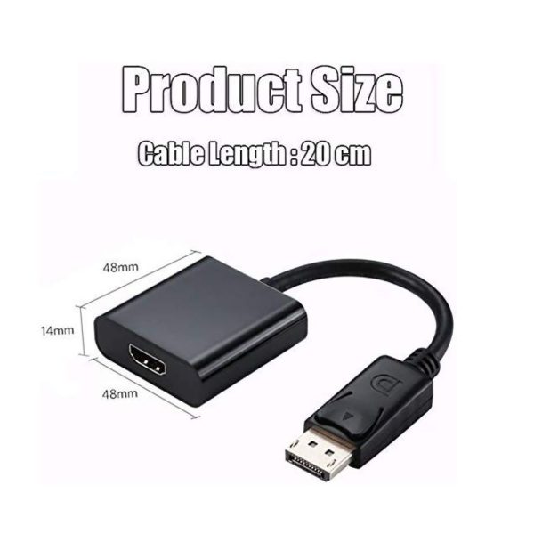 سیکاس کالا مبدل Displayport به HDMI ا Displayport To HDMI Adapter کد 7143