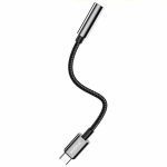 کابل تایپ سی به AUX هیسکا مدل W22 طول 10 سانتی متر ا Hiska W22 USB Type C to AUX Cable 10cm — تصویر 2