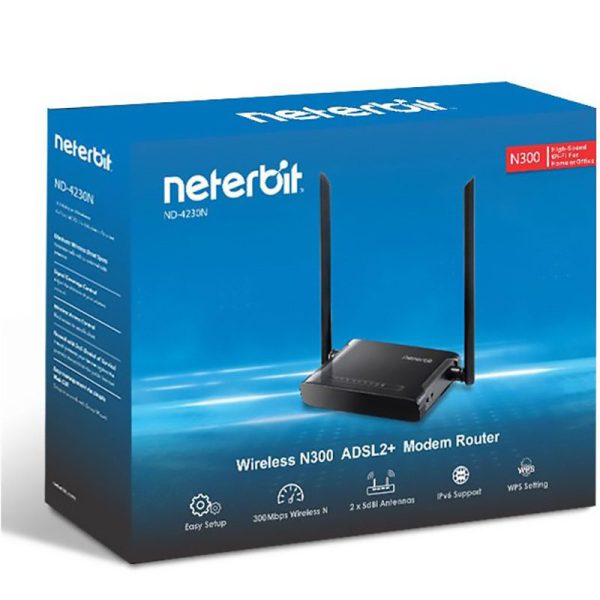 مودم روتر نتربیت مدل ND-4230N ا Neterbit ND-4230N Wireless Modem Router