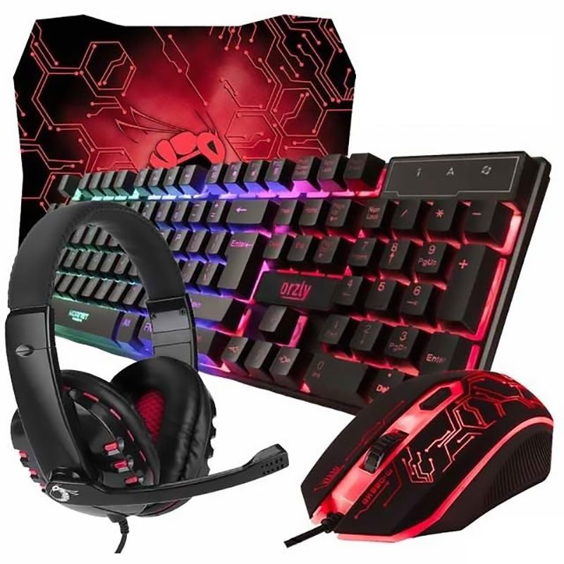 Orzly-RX250-Essential-Keyboard-And-Mouse-Set-01 پک کیبورد و ماوس گیمینگ اورزلی RX250 Essential ا Orzly RX250 Essential Keyboard And Mouse Set — تصویر 3