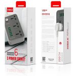 چند راهی برق هیسکا CH-5510 ا POWER SOCKET CH-5510