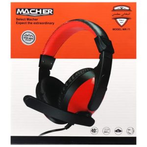 هدست مچر MR 71 ا Macher MR-71 Wired Headset