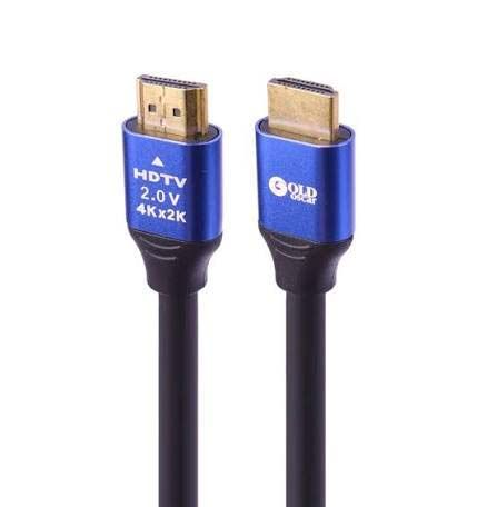hdmi.gold کابل Gold Oscar HDMI V2.0 4K 10m ا Gold Oscar HDMI V2.0 4K 10m Cable کد 7131 - تصویر 1