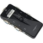 سوئیچ 4 پورت Royal مدل kvm-4uk-usb ا kvm-4uk-usb-4port