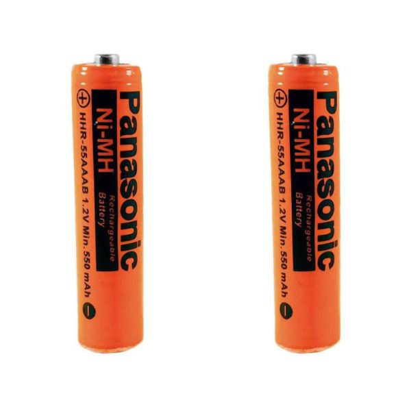 باطری نیم قلمی قابل شارژ پاناسونیک 550mah — تصویر 2