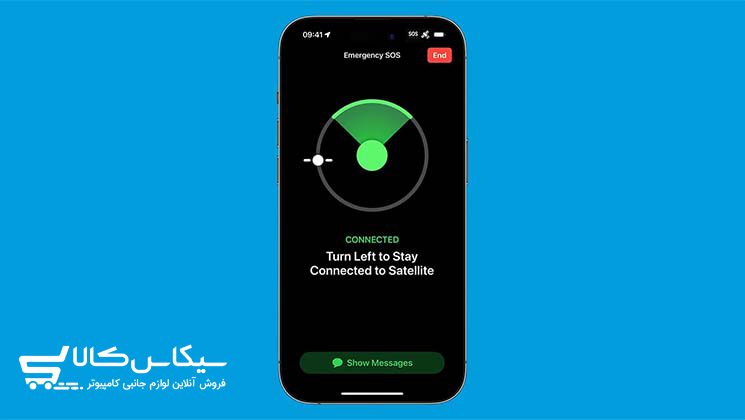 آشنایی با ارتباط ماهواره ای آیفون ۱۵ 