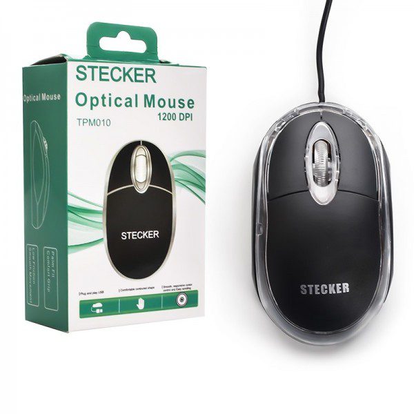 موس-سیم-دار-stecker-مدل-tpm010 (1) ماوس سیم دار STECKER مدل TPM010 ا Stecker TPM010 Wired Mouse — تصویر 3