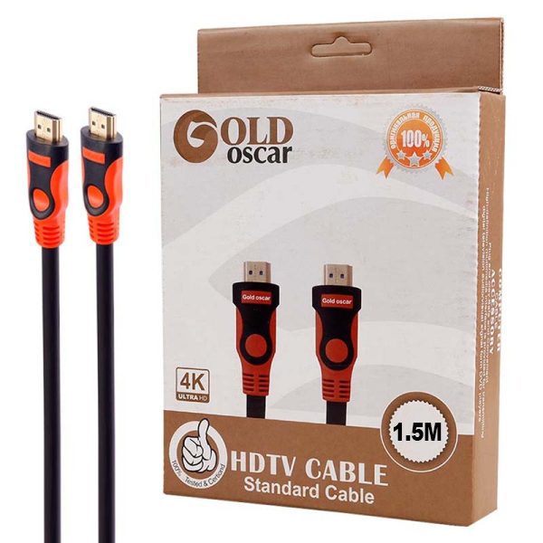 کاتری-HDMI-4K-اسکار-گلد-Oscar-Gold-پک-کارتنی-1-600x600-1 کابل HDMI V2.0 4K گلد اسکار به طول 1.5 متر ا Gold Oscar HDMI V2.0 4K 1.5m Cable — تصویر 2