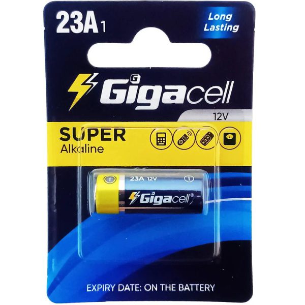 باطری ریموت کنترل Gigacell Premium Alkaline 12V 23A — تصویر 3
