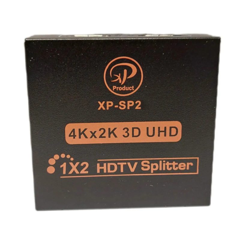تبدیل اسپیلیتر 1به 2 HDMI 4K آداپتوردار XP-SP2T — تصویر 4