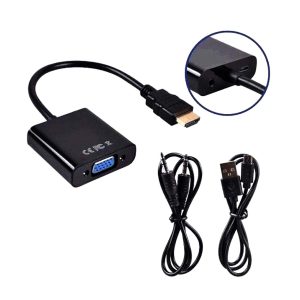 تبدیل HDMI به VGA به همراه پاور وخروجی صدا Dtech — تصویر 3