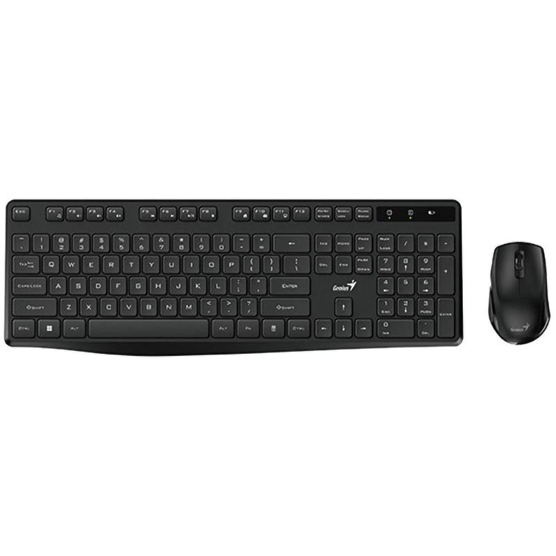 Genius-KM-8206S-keyboard-and-mouse-01 کیبورد و ماوس بی سیم Genius مدل KM-8206S — تصویر 2