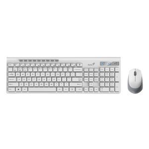 کیبورد و ماوس بی‌سیم جنیوس مدل SlimStar 8230 کد 7341 - 7343 — تصویر 3