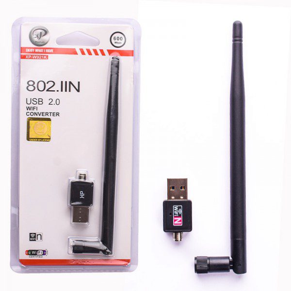 دانگل-شبکه-وای-فای-wi-fi-آنتن-دار-آلفا-ایکس-پی-xp-مدل-xp-w921k دانگل وایفا آنتن بلند xp 921k