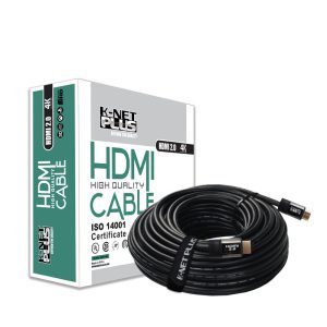کابل HDMI کی نت پلاس مدل KP-HC158 طول 40 متر — تصویر 2