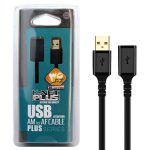کابل افزایش USB2.0 کی نت پلاس مدل KP-C4014 طول 3متر — تصویر 2