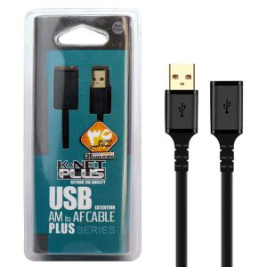 کابل افزایش USB2.0 کی نت پلاس مدل KP-C4014 طول 3متر کد7466 - سیکاس کالا کابل افزایش USB2.0 کی نت پلاس مدل KP-C4014 طول 3متر — تصویر 2