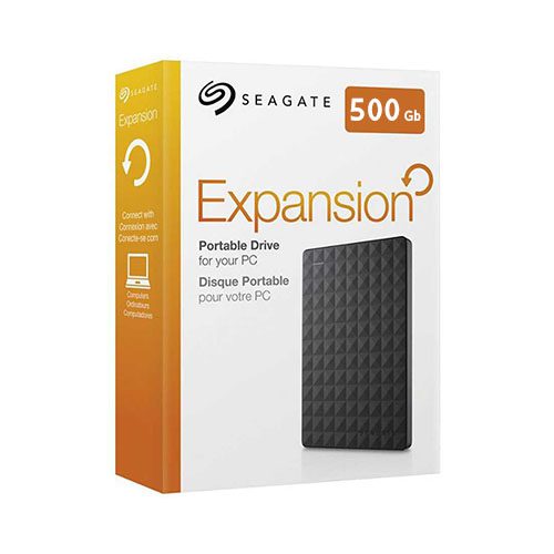 هارد اکسترنال سیگیت مدل اکسپنشن ظرفیت 500 گیگابایت استوک — تصویر 2