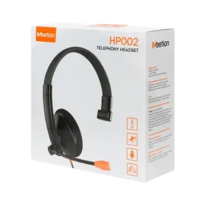 هدست اپراتوری سیم دار تک گوش MEETION مدل MT-HP002 کد 7387 - سیکاس کالا هدست اپراتوری سیم دار تک گوش MEETION مدل MT-HP002