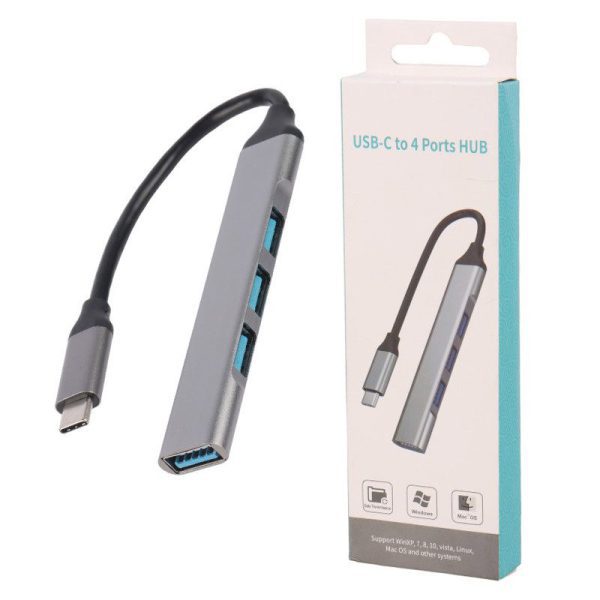 هاب 4 پورت USB-C مدل 9701 — تصویر 2