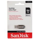 فلش مموری سن دیسک Ultra Flair _ CZ73 USB3.2 | ظرفیت 64 گیگابایت — تصویر 2