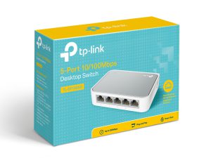 سوییچ 5 پورت مگابیتی و غیر مدیریتی تی پی لینک مدل TL-SF1005D — تصویر 2