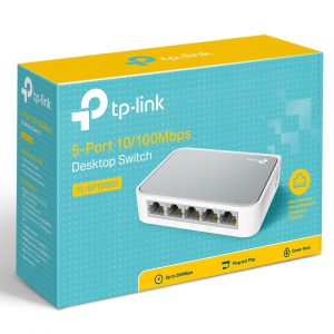 سوییچ 5 پورت مگابیتی و غیر مدیریتی تی پی لینک مدل TL-SF1005D — تصویر 2