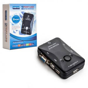 KVM سوئیچ 2 پورت دستی کی لینک (KLINK) مدل k-1157 — تصویر 2