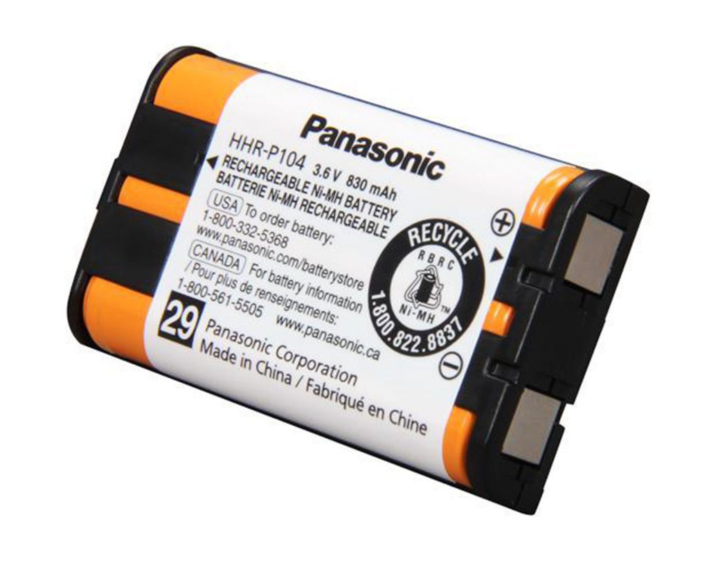 باطری تلفن بی سیم Panasonic HHR-P104/1B گرید A — تصویر 2