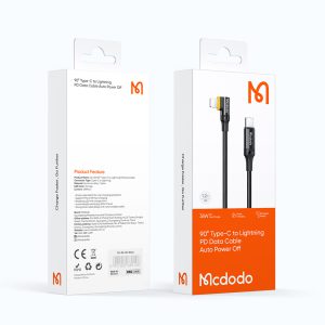کابل فست شارژ گیمینگ Type-C به Lightning مک دودو مدل CA-1262 به طول 2 متر — تصویر 2