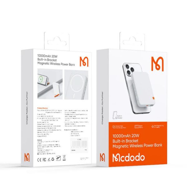 پاوربانک مک دودو مدل MC-510 ظرفیت 10000 میلی آمپر ساعت کد 7660-7661 — تصویر 3