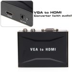 مبدل ویدئو VGA به HDMI آداپتوردار مدل YZ-1803 — تصویر 3