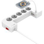 چندراهی برق کینگ استار مدل KPS 5175 5AC 2500W - 2P/USB - 1P/C ( 20W ) PD — تصویر 7