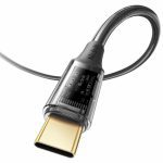 کابل تبدیل USB به Type-C مک دودو مدل Super Charge Transporent CA-209 100W طول 1.2 متر