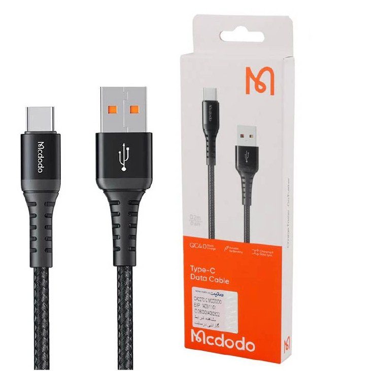 ei0cMNHIDHN0QmPQ copy کابل USB به USB-C مک دودو CA-2270 Type-C طول 0.2 متر — تصویر 2