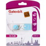 فلش مموری گلکسبیت مدل Wiper ظرفیت 16 گیگابایت ا Galexbit Wiper 16GB USB 2.0 Flash Memory کد 6394-7570