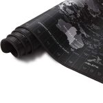 پد ماوس گیمینگ طرح نقشه جهان 70*30 سانتی