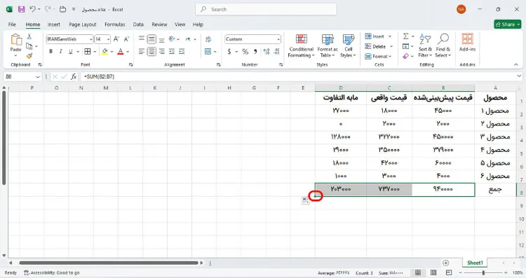 سیکاس کالا فرمول نویسی در اکسل با هوش مصنوعی؛ سریع ترین روش نوشتن فرمول‌ در اکسل