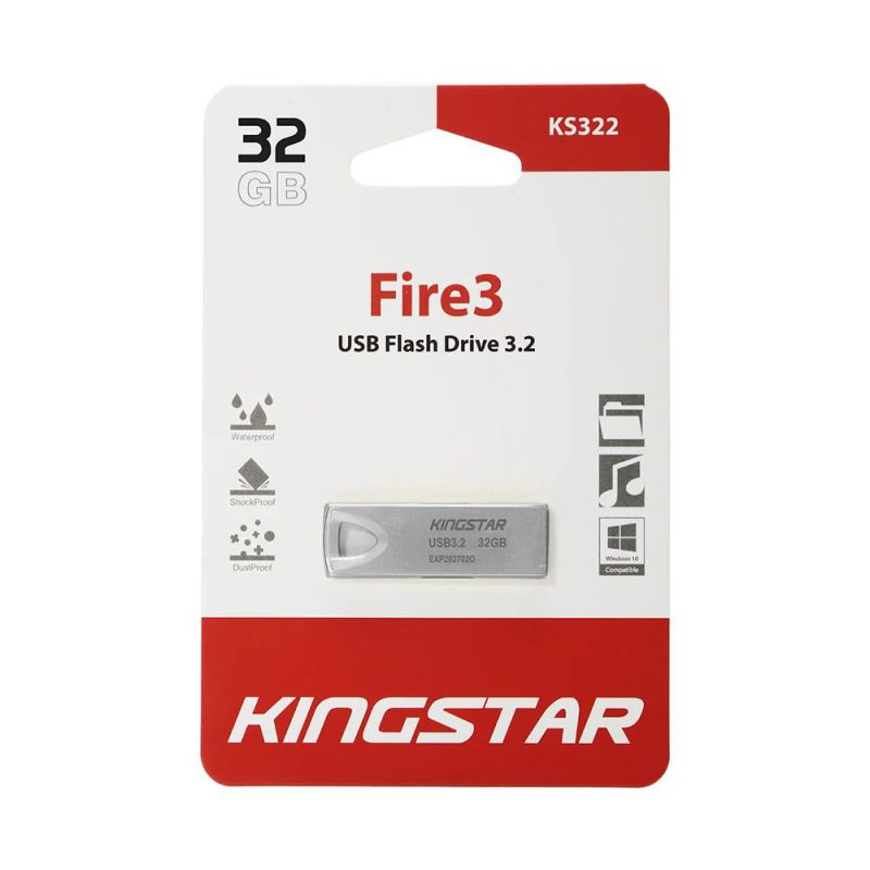 فلش مموری کینگ استار مدل KS322 Fire3 ظرفیت 32 گیگابایت