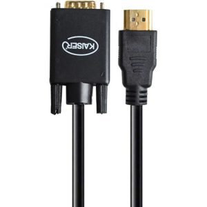 کابل HDMI TO VGA برند KAISER مدل K626 (1.8 متری)