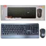 کیبورد و ماوس هیسکا مدل H-MK15W ا Hiska H-MK15W wireless Keyboard and Mouse