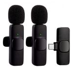 میکروفن یقه ای بی سیم مدل K9 Dual Type-C — تصویر 3